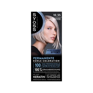 Syoss, SYOSS Blond Line 10-55 Platinum Blond (1 Stück), Syoss Blond Line 10-55 Platinum Blond (1 Stk)