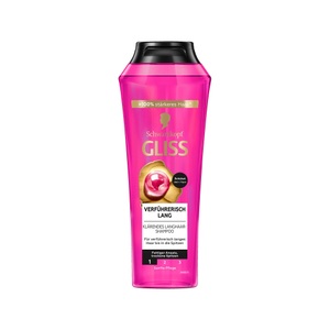 Gliss Kur, Verführerisch Lang Shampoo Damen 250ml, Schwarzkopf Gliss Verführerisch Lang Shampoo