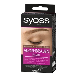 Syoss, Syoss Augenbrauen Kit, Syoss Augenbrauen-Kit hellbraun (10ml)