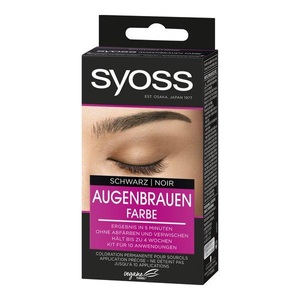 Syoss, Syoss Augenbrauen Kit, Syoss Augenbrauen-Kit schwarz (10ml)