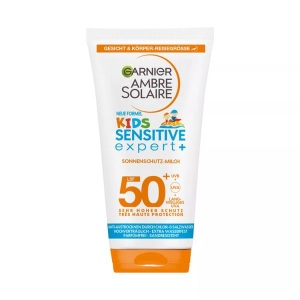 Ambre Solaire, Ambre Solaire Kids Sensitive Expert+ Sonnenschutz Milch Lsf 50+ Mini-format Unisex 50 ml, GARNIER AMBRE SOLAIRE Milch Kids Sensitiv Expert SF 50 (50ml)