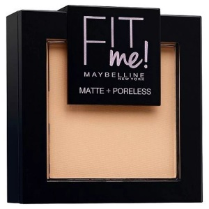Gemey Maybelline, Maybelline Nr. 120 - Classic Ivory Fit Me Matte + Poreless Powder Puder 9g, Maybelline Fit me! Makeup-Puder
