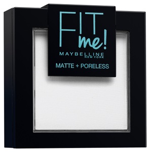 Maybelline, Maybelline Fit Me! Matte+Poreless Powder Translucide ONE Size, Maybelline Maybelline Fit Me Powder puder 9.0 g