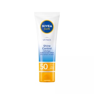 Nivea, Nivea Sun UV Face Shine Control LSF 50 50ml, Nivea Sun Face Shine Control LSF50