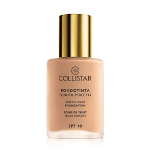 Collistar, Collistar Nr. 04 Perfect Wear Foundation 30ml, Collistar Fluid Foundation Perfect Wear - 4 beige SPF 10 30ml