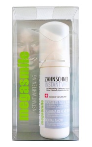 Megasmile, Megasmile Instant Whitening Zahnschnee 50ml, Megasmile Instant Whitening Zahnpasta