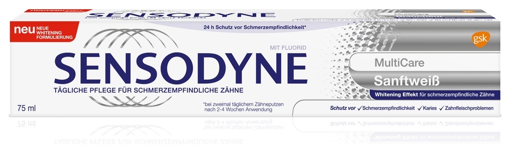 Sensodyne, Multicare Sanftweiss Damen 75ml, 