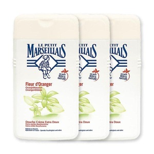 Le Petit Marseillais, Le Petit Marseillais Duschgel Orangenblüte 3x250ml, 