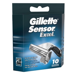 Gillette, Gillette Disp.Sens.Exc. 10St, Gillette SensorExcel Ersatzklingen