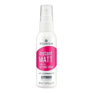 Essence, Essence Instant Matt Make-up Setting Spray Gesichtsspray 50ml, Essence - Instant MATT Make-up Setting Spray, 50 ml