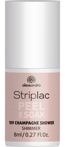 Alessandro, Alessandro Nr.109 - Champagne Shower Striplac Nagellack 8ml, Alessandro International StripLac Peel or Soak 8 ml - 109 shimmer shower