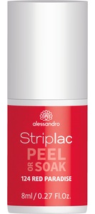 Alessandro, Alessandro Nr.124 - Red Paradise Striplac Nagellack 8ml, Alessandro STRIPLAC 2,0 RED PARADISE