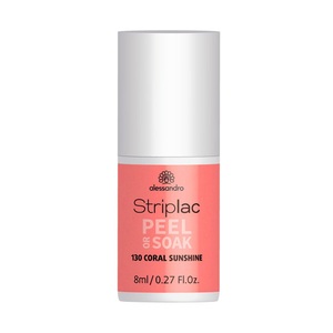 Alessandro, Alessandro Nr.130 - Coral Sunshine Striplac Nagellack 8ml, Alessandro STRIPLAC 2,0 CORAL SUNSHINE