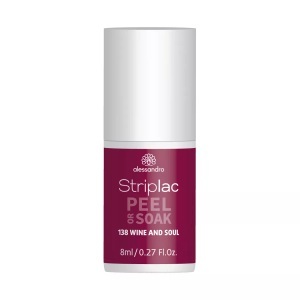 Alessandro, Alessandro Nr.138 - Wine And Soul Striplac Nagellack 8ml, Alessandro International StripLac Peel or Soak 8 ml - 138 wine and soul