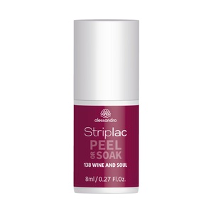 Alessandro, Alessandro Nr.138 - Wine And Soul Striplac Nagellack 8ml, Alessandro International StripLac Peel or Soak 8 ml - 138 wine and soul