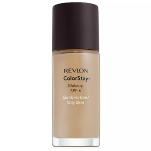 Revlon, Revlon 3 x Revlon Colorstay Pump 24HR Make Up SPF15 Comb/Oily Skin 30ml - ..., Cs Makeup Combi / Oily Rich Tan No 350 (1 Stück)