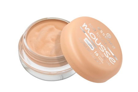 Essence, Essence Nr. 16 - Matt Vanilla Soft Touch Mousse Make-up Foundation 16g, Essence - Soft Touch Mousse, 16 g, Matt Vanilla