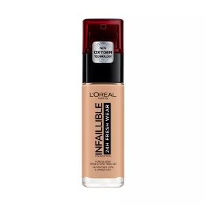L'Oréal, L'oreal Make-up Infaillible 24H 30ml, LOréal Infaillible - 32H Fresh Wear Make-up 220 Sand