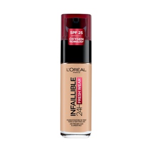 L´Oréal Paris, L´Oréal Paris Nr. 125 - Natural Rose Infaillible 24H Fresh Wear Foundation 30ml, L'ORÉAL PARIS Infaillible Make-up/Foundation 1ST