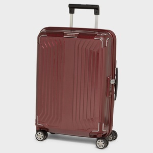Samsonite, Samsonite Hartschalenkoffer, Spinner cm#78/55 CM, Lite Box - Spinner 55cm in Deep Red