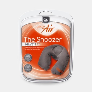 GO, GO Snoozer ONE Size, GO Travel Aufblasbares Nackenkissen The Snoozer