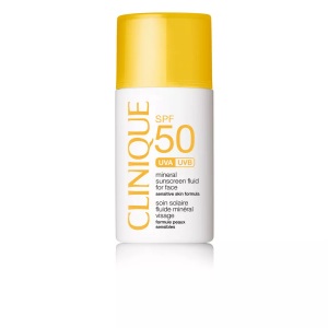 Clinique, Clinique Mineral Sunscreen Fluid für das Gesicht SPF 50, Clinique Sun - SPF50 Mineral Sunscreen Fluid for Face