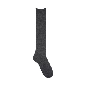 Bleu Foret, Kniestrümpfe Damen Anthrazit 36-38, BLEU FORET - Kniestrümpfe, für Damen, Anthrazit, Größe 36-38