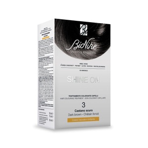 EUROPHARMA GROUP, BioNike SHINE ON Pflegende Haarfarbe 3 Dunkelbraun