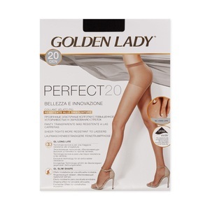 Golden Lady, Strumpfhose, 20 Den Damen Black L, 
