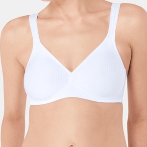 TRIUMPH, Triumph Bügelloser BH »Modern Soft Cotton N«, Triumph Bügelloser BH »Modern Soft+Cotton N«, mit dezenten Streifen