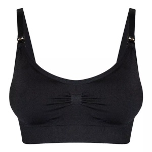 Magic, Magic Damen Bügelloser BH, unwattiert S, MAGIC Bodyfashion - Bügelloser BH, unwattiert, für Damen, Black, Größe S