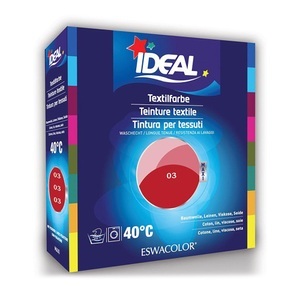 Ideal, IDEAL Baumwolle Color No03 zinnober (1 Stück), IDEAL MAXI Baumwolle Color No03 zinnober (1 Stk)