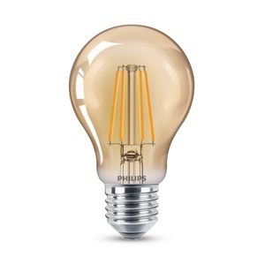 Philips, Philips Lampe 2.3 W (15 W) E27, Philips LED-Lampe Filament E27 A60 4W 2.500K
