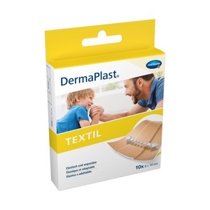 DermaPlast, DermaPlast Schnellverb 8x10cm (10 Stück), DermaPlast TEXTIL Schnellverband 8x10cm (10 Stk)