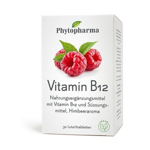 Phytopharma, Phytopharma Vitamin B12 Lutschtablette (30 Stück), Phytopharma Vitamin B12 Lutschtabletten (30 Stk)