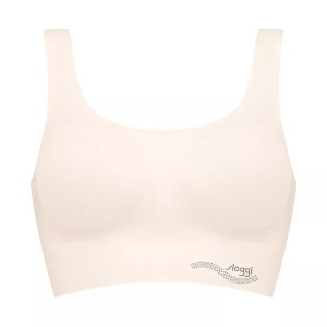 SLOGGI, Sloggi Damen Bustier mit Träger Zero Feel XL, Sloggi - Bustier mit Träger, für Damen, Hellgrau, Größe XL