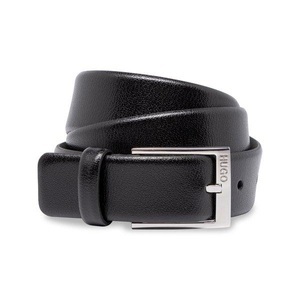 HUGO, Gürtel, Hugo - Ledergürtel, für Herren, Black, Größe 85