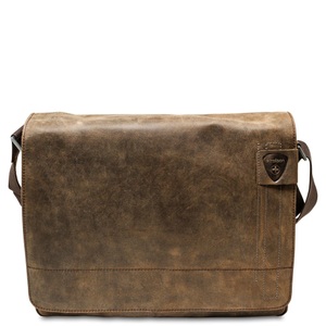 Strellson, Messenger ´Richmond´, Richmond - Messenger Bag LHF in Dunkelbraun