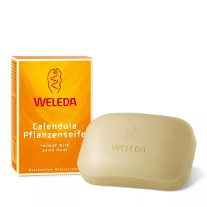 Weleda, WELEDA Calendula Pflanzenseife 100 g, Weleda Baby Calendula Pflanzenseife (100g)