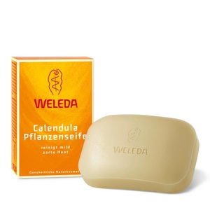 Weleda, WELEDA Calendula Pflanzenseife 100 g, Weleda Baby Calendula Pflanzenseife (100g)