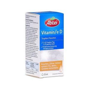 Abtei, Abtei Vitamin D Tropfen (25ml), Abtei Vitamin D Tropfen