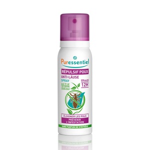 Puressentiel, Puressentiel mit ätherischen Ölen Läuseabweisend Spray, Puressentiel Anti-Läuse Spray (75ml)