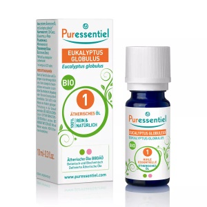 Puressentiel, Puressentiel mit 1 ätherischen Öl Bio Eukalyptus, Puressentiel Eucalyptus globulus Bio 1 Ätherisches Öl (10ml)