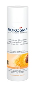 Biokosma, Biokosma Aufbauende Körpercreme BIO-Aprikose - BIO-Honig 200ml, Biokosma Aufbauende Körpercreme