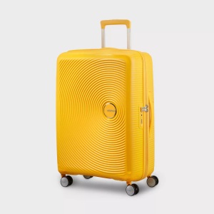 American Tourister, American Tourister - Koffer Spinner 67 cm / 71.5-81 L - Gelb, American Tourister® Koffer »Soundbox«, 4 Rollen