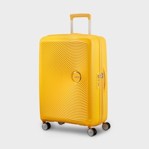 American Tourister, American Tourister - Koffer Spinner 67 cm / 71.5-81 L - Gelb, American Tourister® Koffer »Soundbox«, 4 Rollen