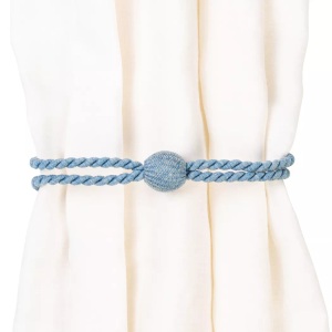 Manor, MANOR Raffhalter Raffhalter mit einer Kugel, Gerster Collection - Raffhalter mit einer Kugel, Blau