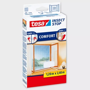 Tesa, tesa Tesa Comfort 120x240cm, tesa Moskitonetz »Insect Stop Comfort Fenster 1.2x2.4m weiss«