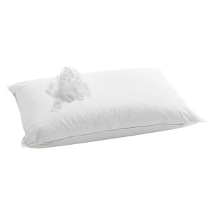 Billerbeck, Billerbeck Anpassbares Daunen-/Federkopfkissen 50X90 CM, billerbeck 3-Kammer-Kopfkissen »Casa Fibre«, Füllung: Aussen: 90% neue, reine, europäische Gänsedaunen, weiss, 10% Federchen, VSB-Norm Innen: 100% Polyester, Faserbällchen, Bezug: 100% Baumwolle, (1 St.)