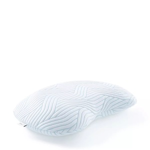 Tempur, Tempur Nackenkissen , Curve , weiss , Textil , 61x40x11 cm , Jersey , passt sich perfekt der Körperform an, atmungsaktiv, für Seitenschläfer geeignet, für Rückenschläfer geeignet , 002326009904, Tempur - Nackenstützkissen, Medium, Weiss